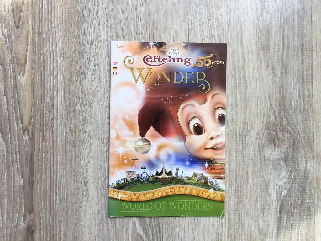 efteling boek uit 2007 speciale uitgifte 55 jaar jubileum, Verzenden, Nieuw, Overige typen