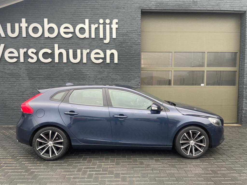 Volvo V40 2.0 T5 polestar performance R-Design dealer onderh, Auto's, Stof, Gebruikt, 4 cilinders, Blauw