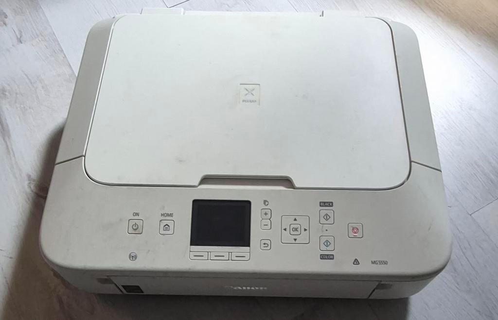 Defecte Canon Pixma MG5550 printer (storing B200), Kleur printen, Canon, Inkjetprinter, All-in-one