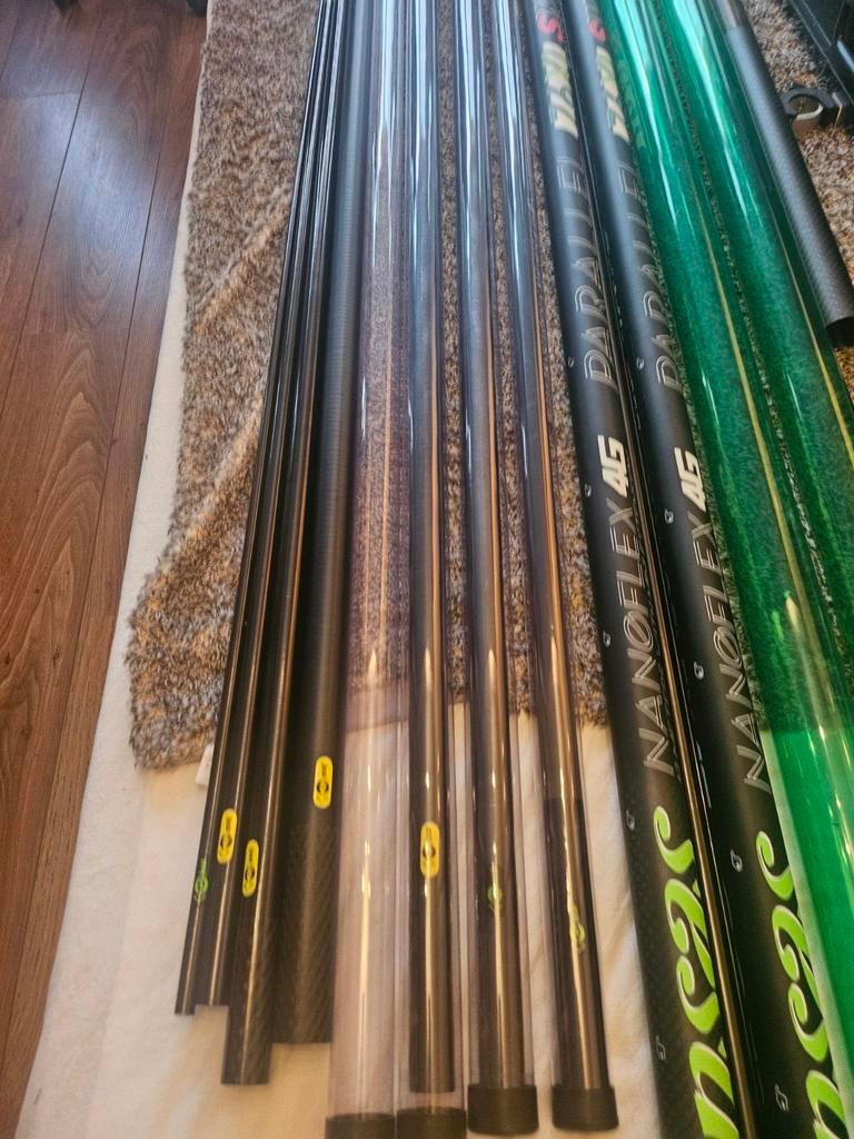 Sensas 76xl  sw parallel 13 m hengel, Watersport en Boten, Ophalen, Vaste hengel