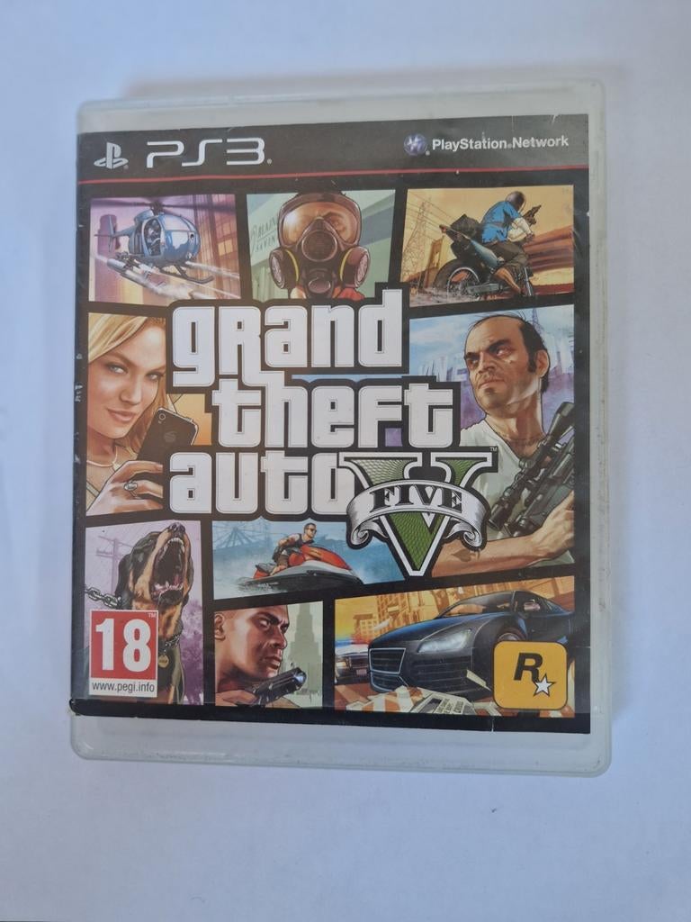 Grand Theft Auto V (GTA 5) PS3 - Actie/Avontuur, Spelcomputers en Games, Games | Sony PlayStation 3, Avontuur en Actie, Online