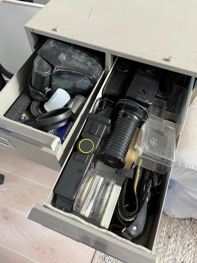 Fotocamera toebehoren, Ophalen