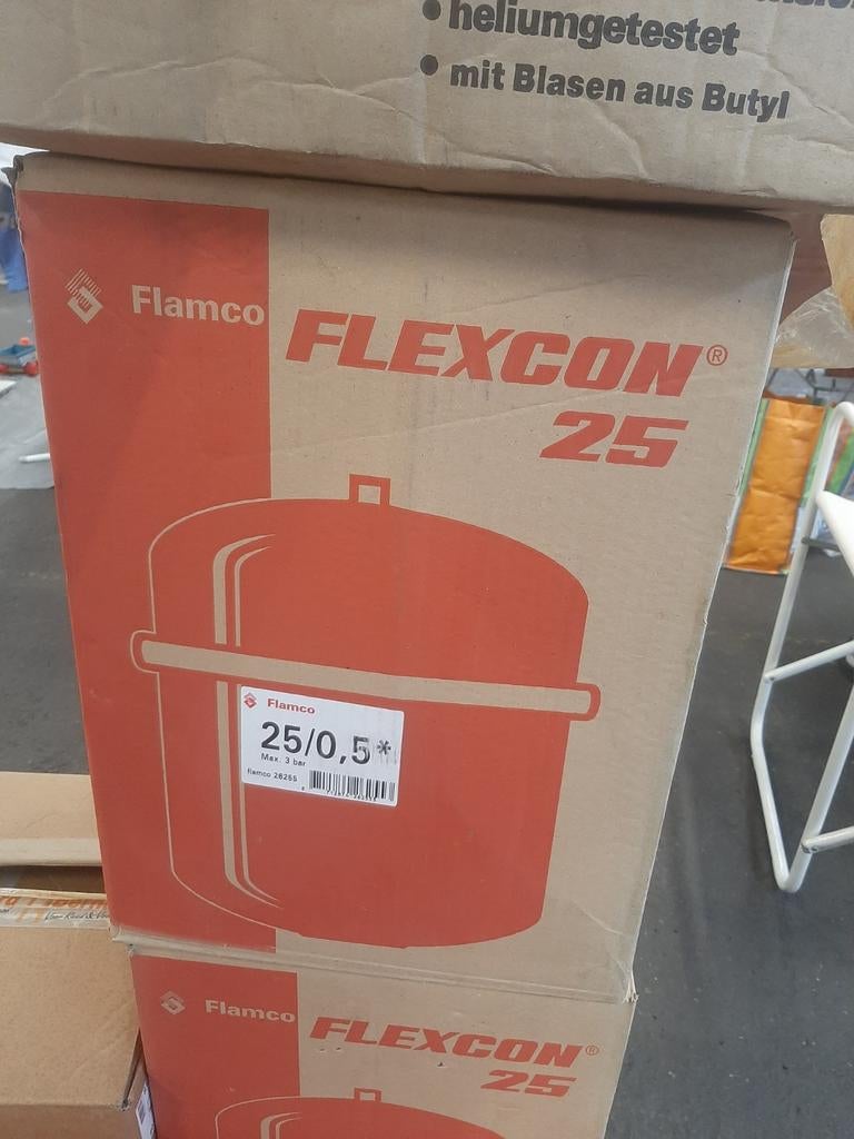 Flamco Flexcon 25 expansievat, Minder dan 30 cm, Overige typen, Nieuw, Minder dan 60 cm