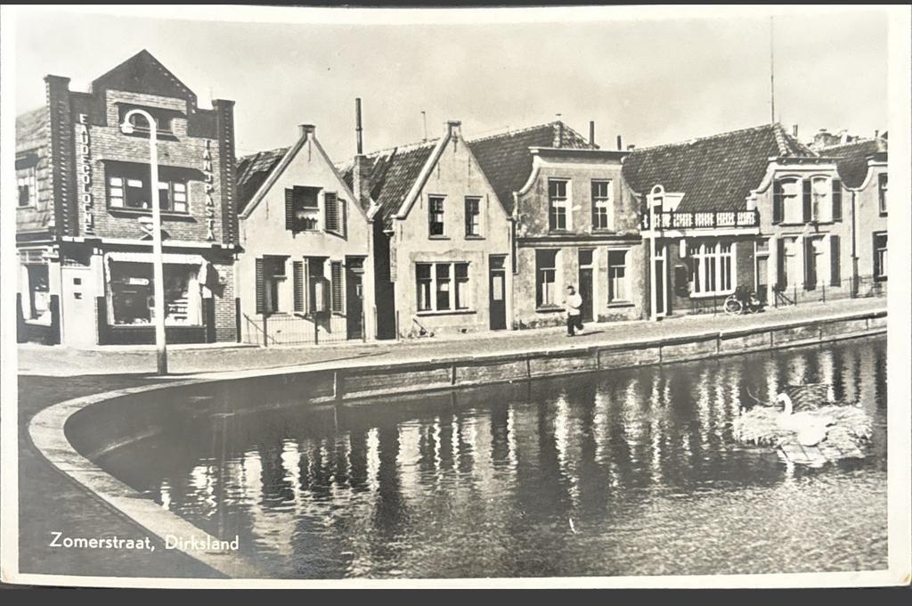 Dirksland, Zomerstraat, Verzenden, 1940 tot 1960, Gelopen, Zuid-Holland