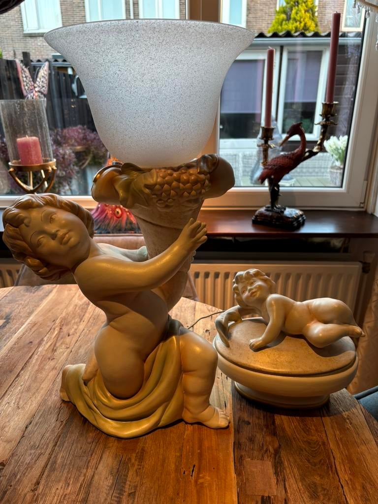 Klassieke lamp set, Ophalen, Zo goed als nieuw, Klassiek