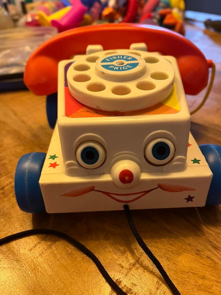 Te koop trektelefoon van Fisher Price, Ophalen, Gebruikt