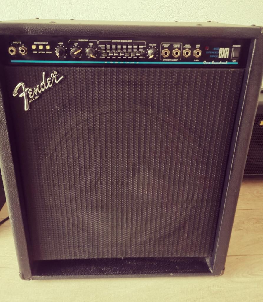 Fender BXR 100 Basversterker, Muziek en Instrumenten, Versterkers | Bas en Gitaar, Ophalen, Gebruikt, Basgitaar, 100 watt of meer