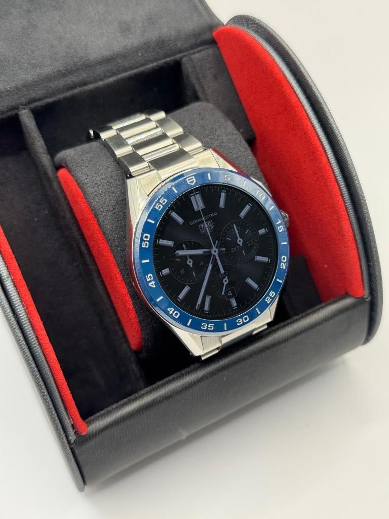 TAG Heuer Connected 2023, Staal, Staal, Polshorloge, Ophalen of Verzenden