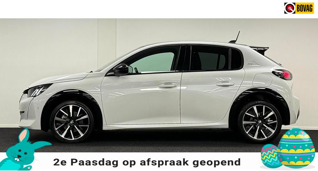 Peugeot 208 1.2 PureTech GT Pack*NweDbriem*Automaat*Navi*Cam, 101 pk, Gebruikt, Zwart, 1199 cc