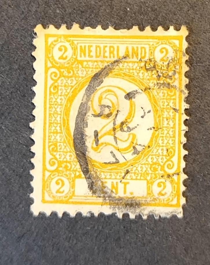 nederland nvph 32, Postzegels en Munten, Verzenden, T/m 1940, Gestempeld