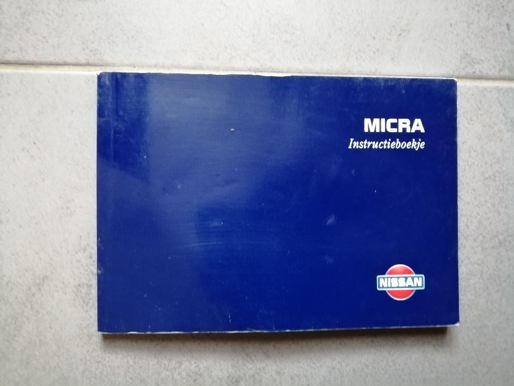 Gebruikershandleiding NISSAN MICRA K-11   1997/2002, Auto diversen, Handleidingen en Instructieboekjes, Ophalen of Verzenden