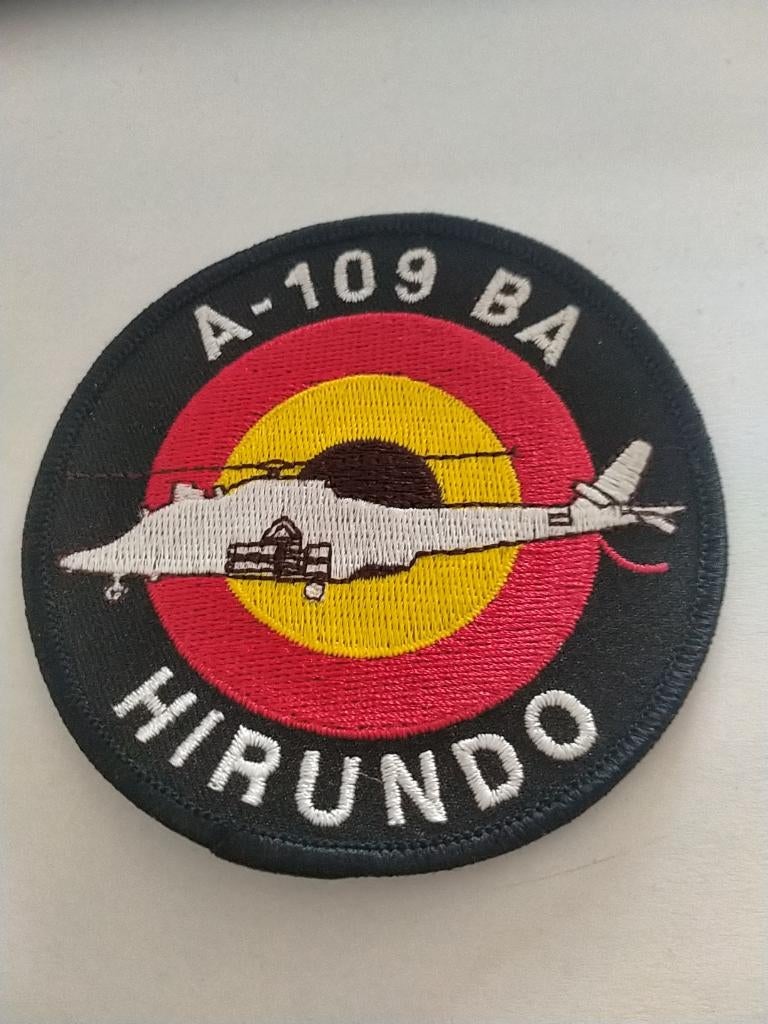 België , Luchtmacht , A-109 BA Hirundo , Helicopter Patch, Verzenden, Luchtmacht, Overige gebieden, Embleem of Badge