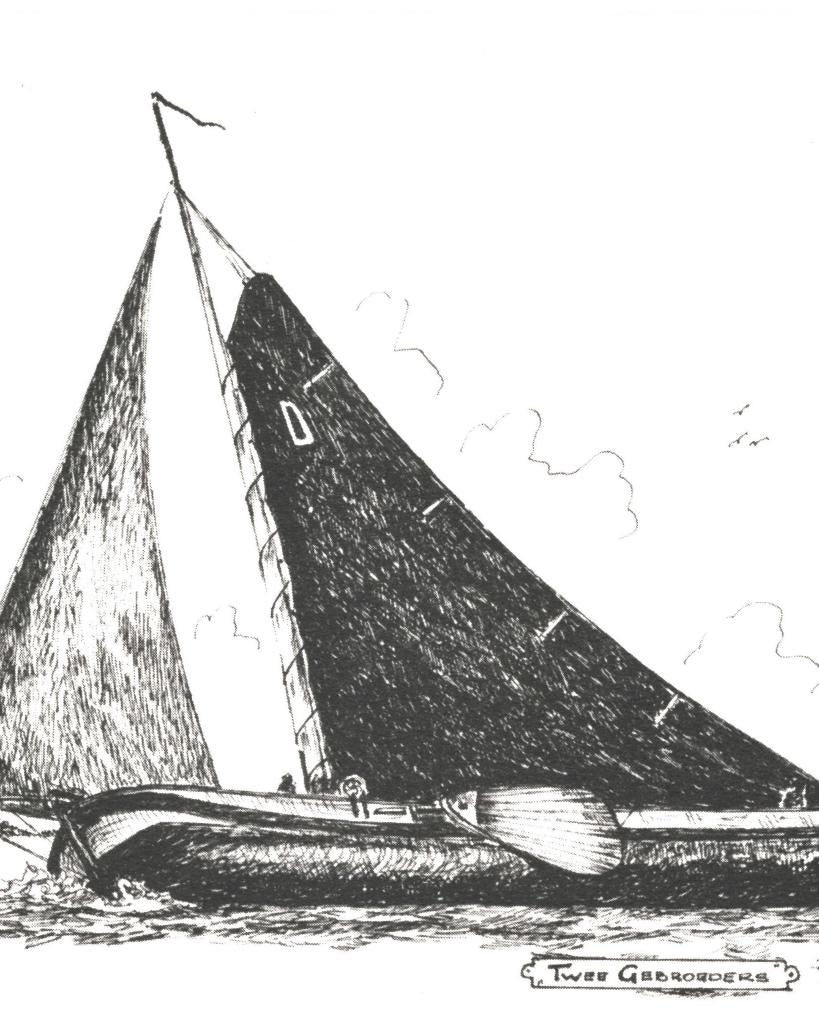 991437 Twee gebroeders Drachten Friesland Veenhoop, Ophalen of Verzenden, 1980 tot heden, Gelopen, Friesland