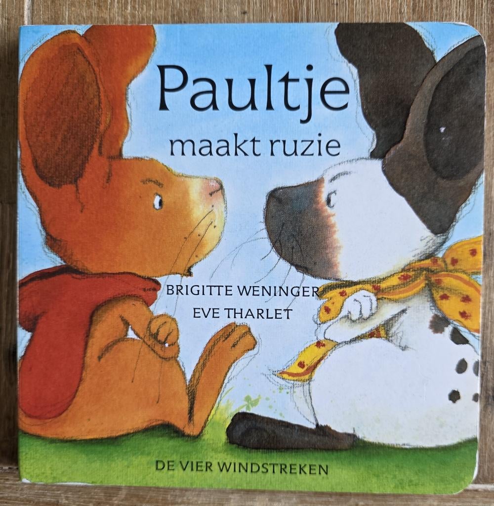 Paultje maakt ruzie - Weniger / Tharlet - Kartonboekje, Ophalen of Verzenden, Zo goed als nieuw, Brigitte Weninger, 2 tot 3 jaar