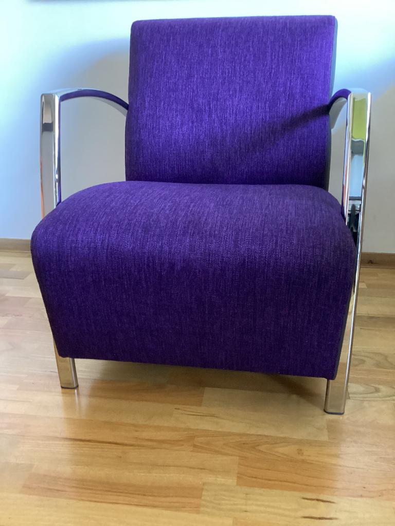 Montel fauteuil, Ophalen, Gebruikt, Leer, 75 tot 100 cm
