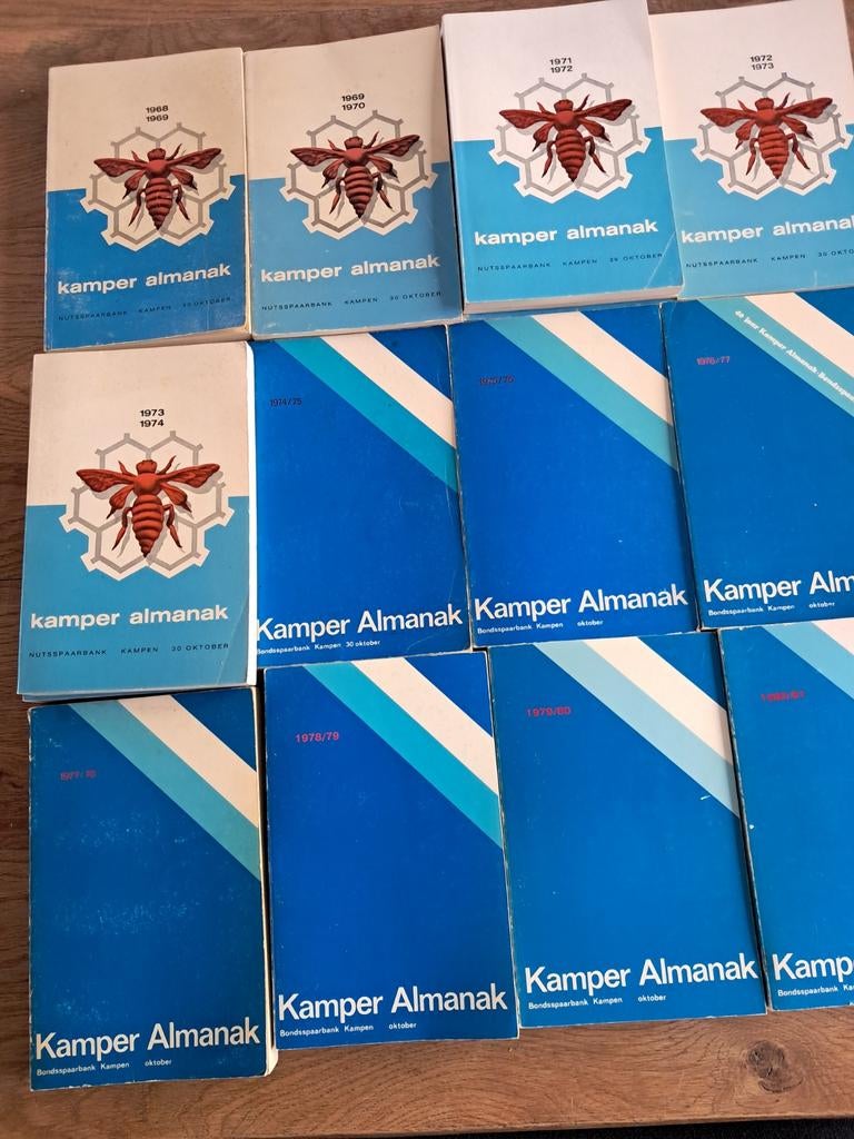 Kamper almanak 1968 tot met 1981, Ophalen of Verzenden