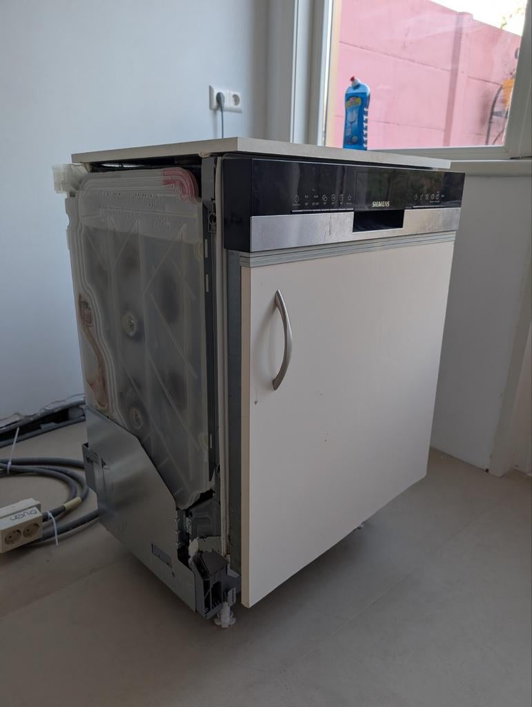 Siemens iQ300 SN53HS30AE vaatwasser, Ophalen, Gebruikt, Minder dan 10 liter, Inbouw