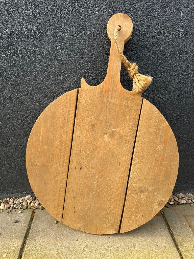 steigerhouten serveerplank / decoratie object, Huis en Inrichting, Ophalen, Gebruikt