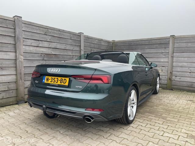 Audi A5 Cabriolet 2.0TFSI Design ProLine Plus S-Line Carplay, Bluetooth, Gebruikt, Euro 6, 4 stoelen