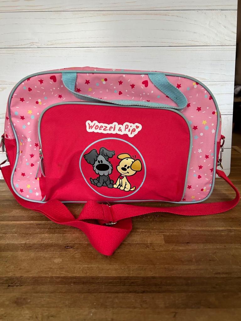 Woezel & Pip schoudertas of sporttas 40x25cm, Kinderen en Baby's, Kindermode-accessoires, Ophalen of Verzenden, Zo goed als nieuw