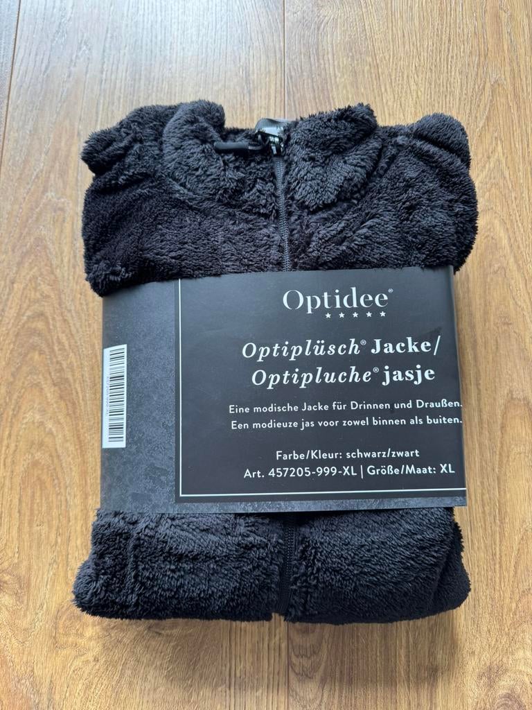 Optidee Optipluche vest zwart maat XL, Kleding | Dames, Ophalen of Verzenden, Nieuw, Maat 46/48 (XL) of groter, Zwart