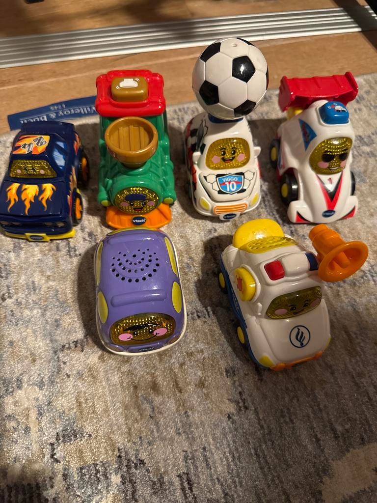 VTech Toet Toet Auto's - Set van 6 stuks, Ophalen of Verzenden, Gebruikt