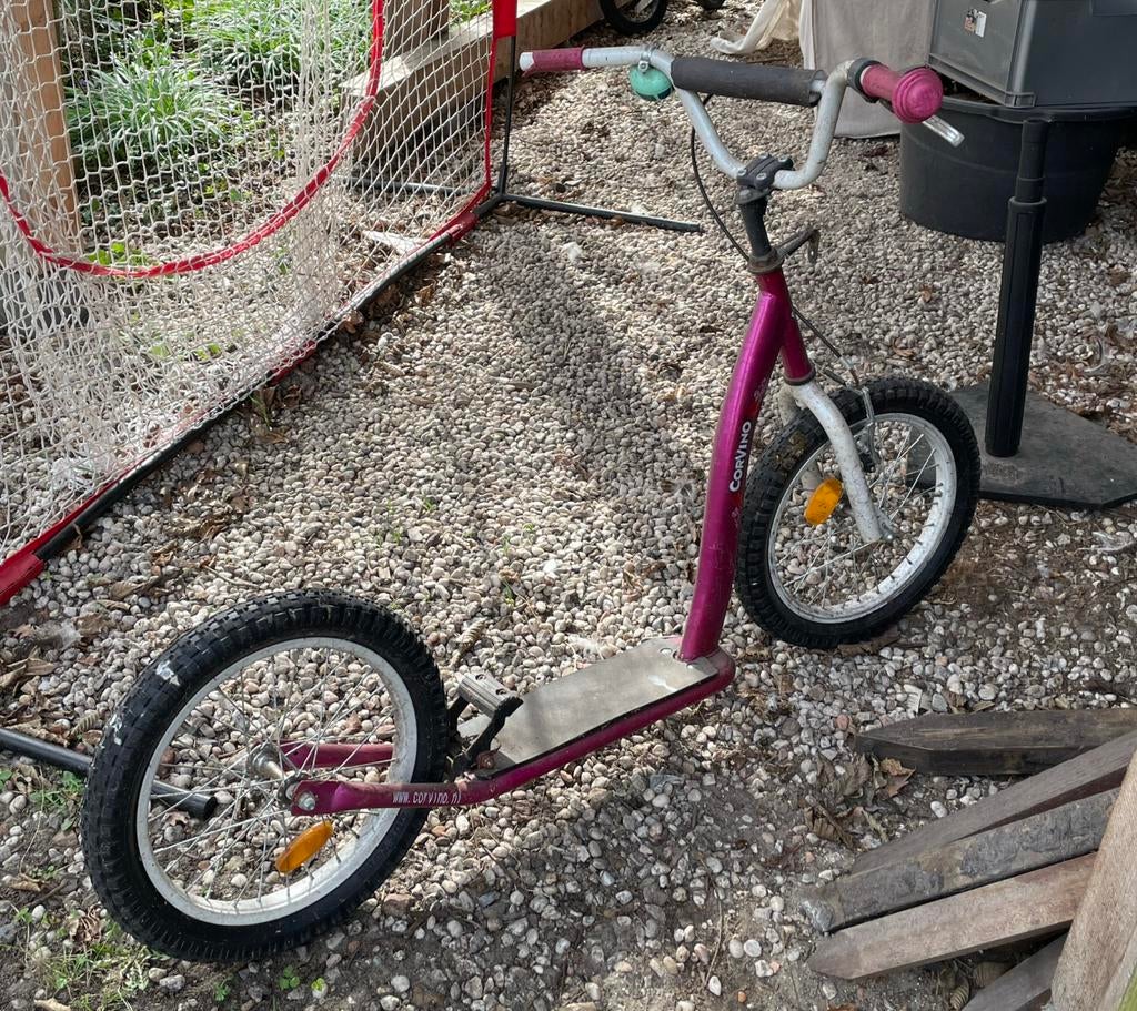 Corvinho step/autoped met voet- en handrem (6+), Ophalen, Gebruikt, Overige merken