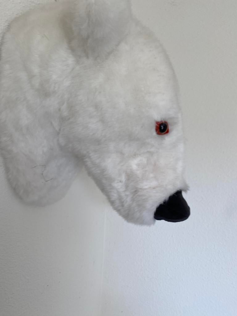 Dierenkoppen ijsbeer eland olifant, Ophalen, Zo goed als nieuw