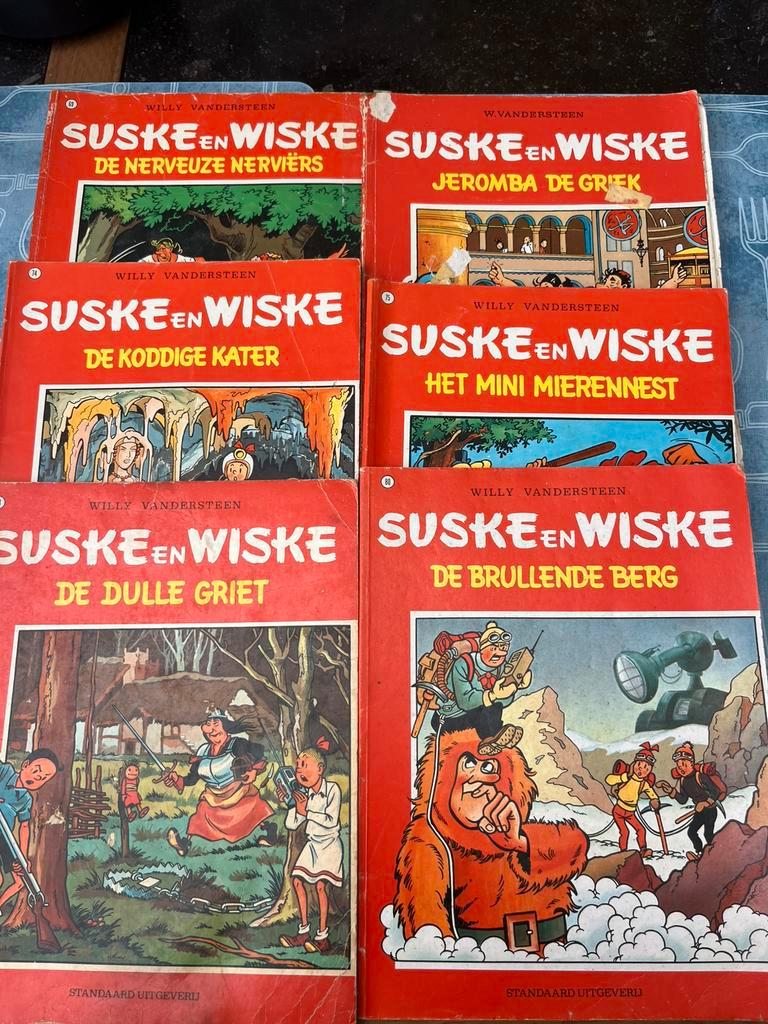 89 oude Suske en Wiske Stripboeken + Speciale Uitgaven, Boeken, Meerdere stripboeken, Ophalen of Verzenden, Gelezen