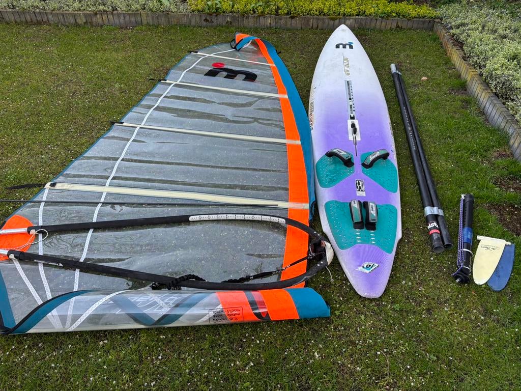 Mistral new Malibu complete surfset, Watersport en Boten, Ophalen, Met draagtas, 300 cm of meer, Complete set