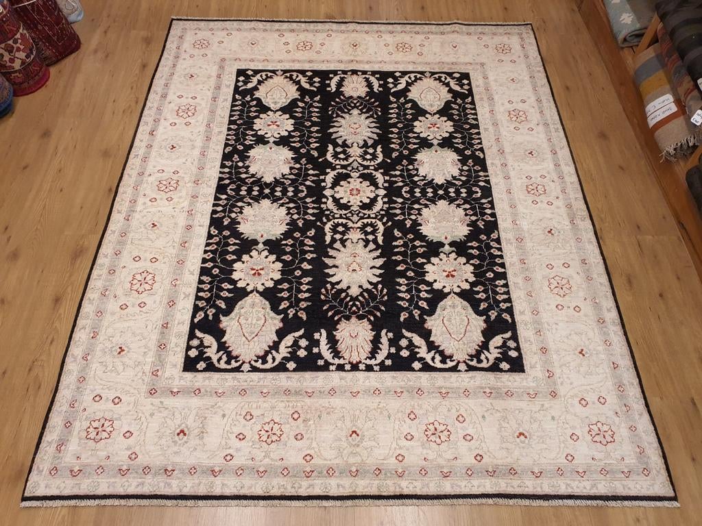 Handgeknoopt oosters tapijt ziegler 248x203, Info@SlatsAntiek.nl, Perzisch, Vof Slats Antiek, Ophalen of Verzenden