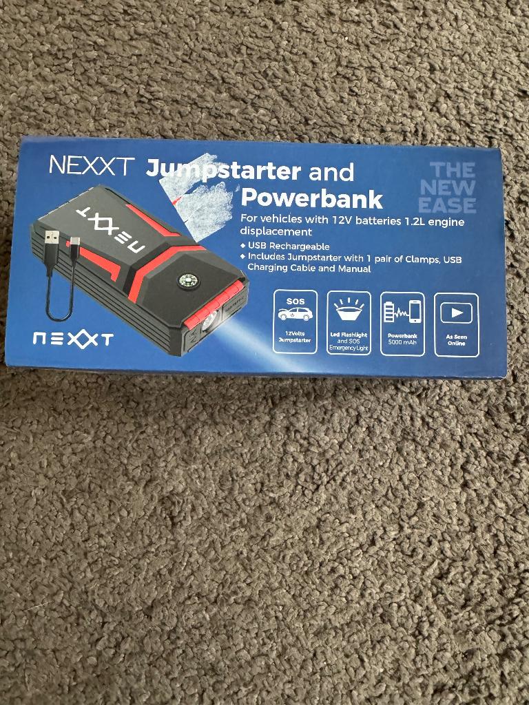 Next jumpstarter, Auto diversen, Jumpstarters, Ophalen of Verzenden, Nieuw