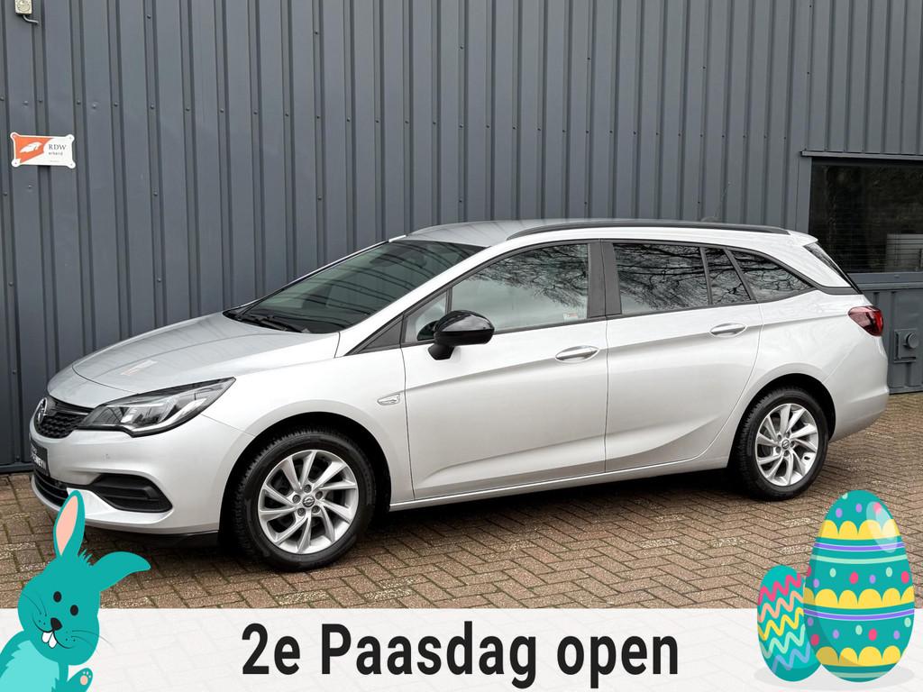 Opel Astra Sports Tourer 1.2 Ultimate 1E EIG.!/DEALER OND.!/, Voorwielaandrijving, 145 pk, Stof, Zwart