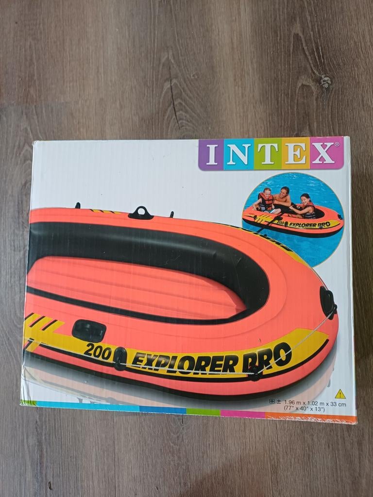 Opblaas bootje, Ophalen, Nieuw