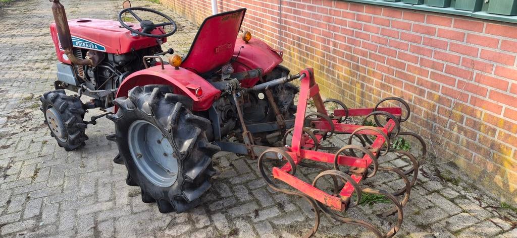 Shibaura 14 pk minitractor 4x4, Gebruikt, Tot 2500, Tot 80 Pk, Ophalen