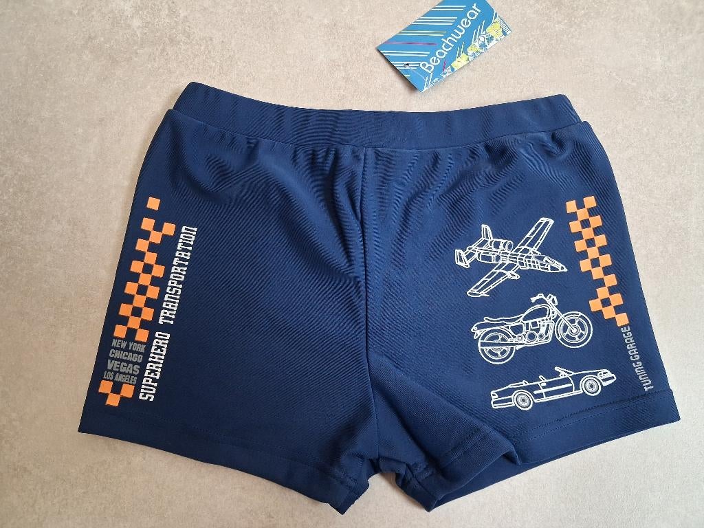 Nieuw! Blauwe zwembroek Beachwear maat 110, Kinderen en Baby's, Kinderkleding | Maat 110, Nieuw, Jongen, Sport- of Zwemkleding