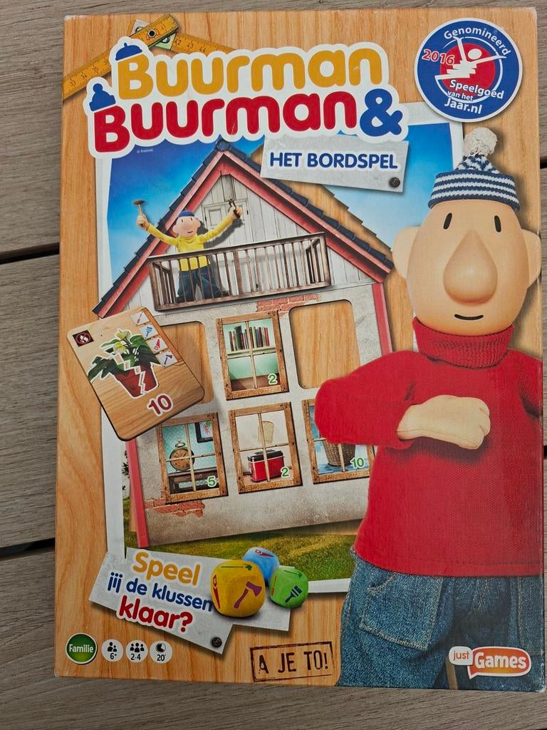 Buurman & Buurman Het Bordspel - Genomineerd Speelgoed, Drie of vier spelers, Ophalen of Verzenden, Gebruikt, Just Games