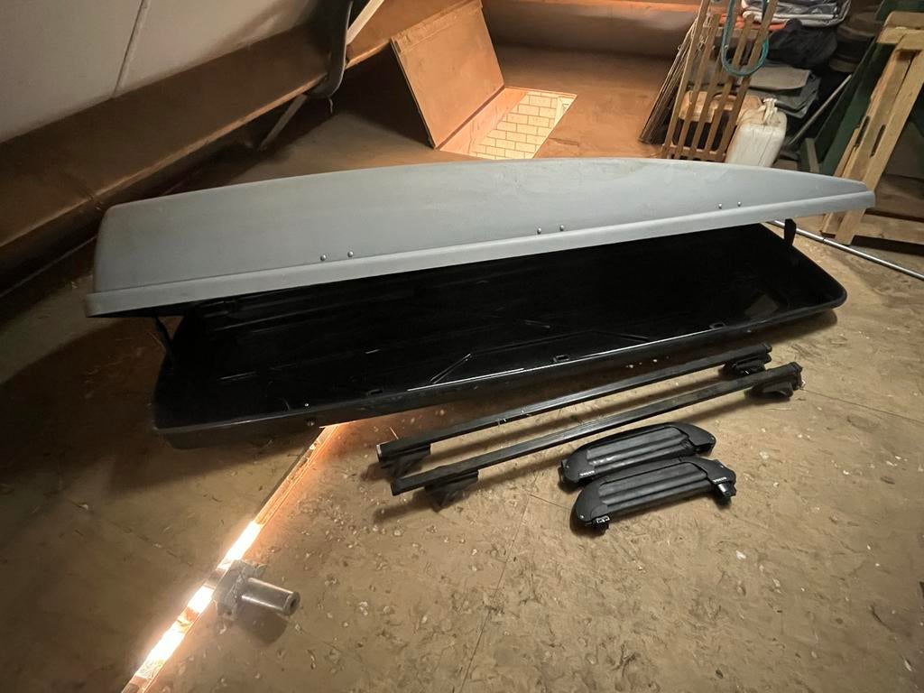 Complete Thule Skiset (230cm) voor Volvo V60 / XC60, Auto diversen, Dakkoffers, Ophalen of Verzenden, Gebruikt