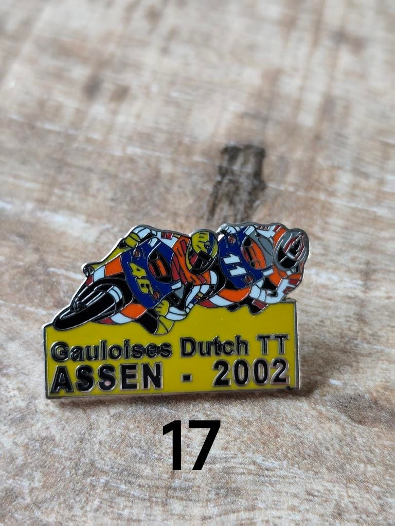 Gauloises Dutch TT Assen 2002 pin, Ophalen of Verzenden