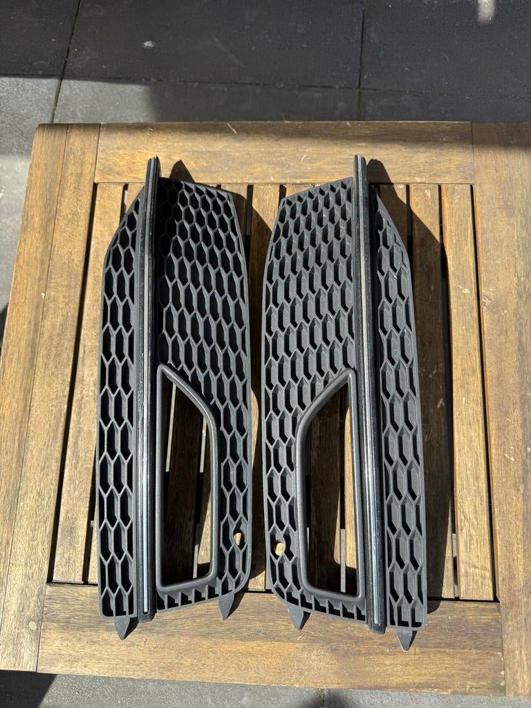 Mistlampgrill Audi A4 B8 (8.5) S-line - Gebruikt, Ophalen of Verzenden, Gebruikt, Audi