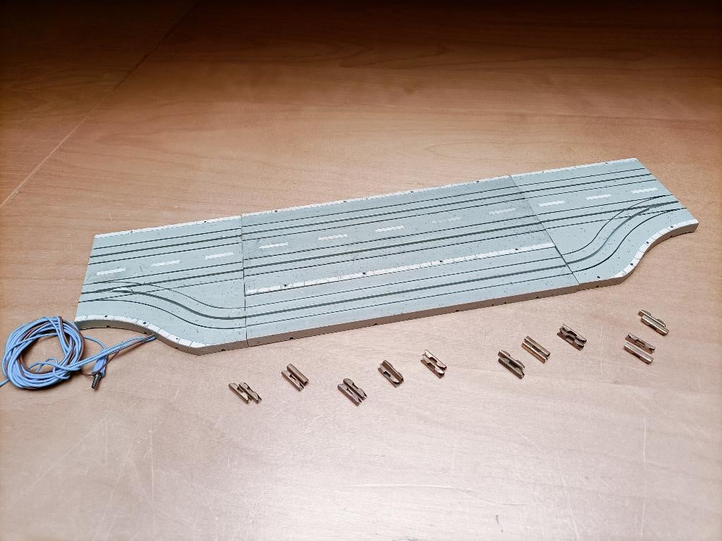 Faller AMS chicane of wegafsplitsing compleet, Ophalen of Verzenden, Zo goed als nieuw, Elektrisch, Overige merken