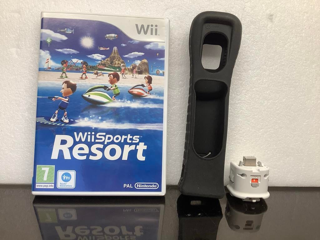 Wii Sports Resort met MotionPlus - Zo goed als nieuw, Eén computer, Ophalen of Verzenden, Zo goed als nieuw, 3 spelers of meer