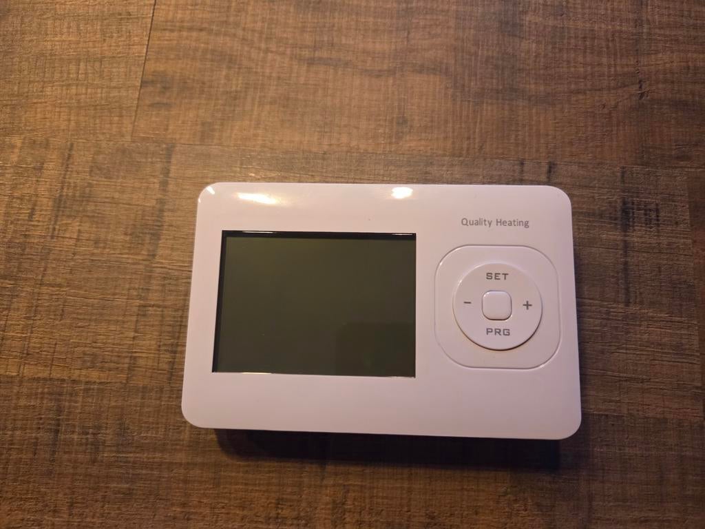 Quality heating klok thermostaat zgan, Ophalen of Verzenden, Zo goed als nieuw