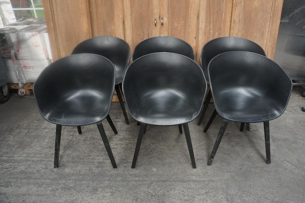 Hay kuipstoelen stoelen eetkamer stoelen, Ophalen, Kunststof, Gebruikt, Zwart