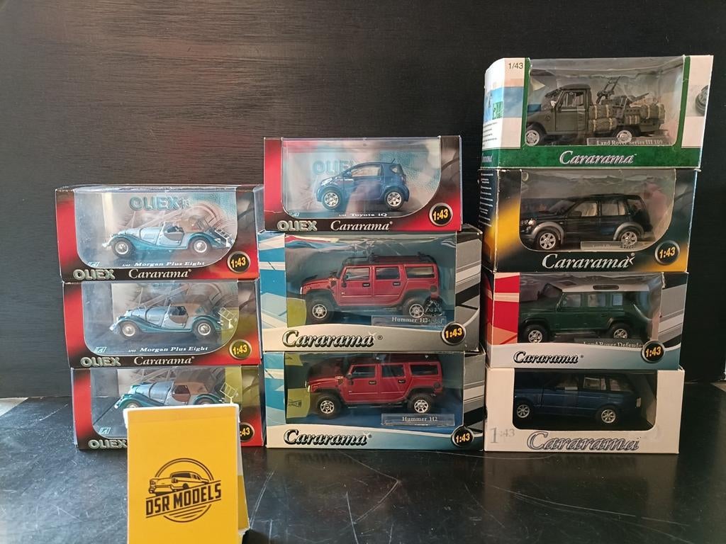 1:43 cararama verschillende type en merken, Overige merken, S, Auto, R