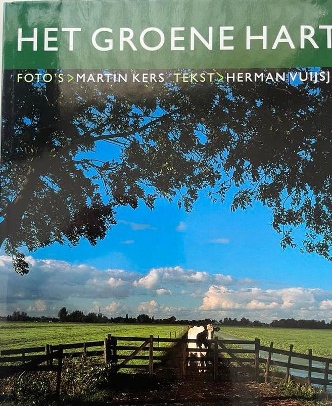 Fotoboek: Het groene hart - Martin Kers & Herman Vuijsje, Boeken, Natuur, Ophalen of Verzenden, Zo goed als nieuw, Natuur algemeen