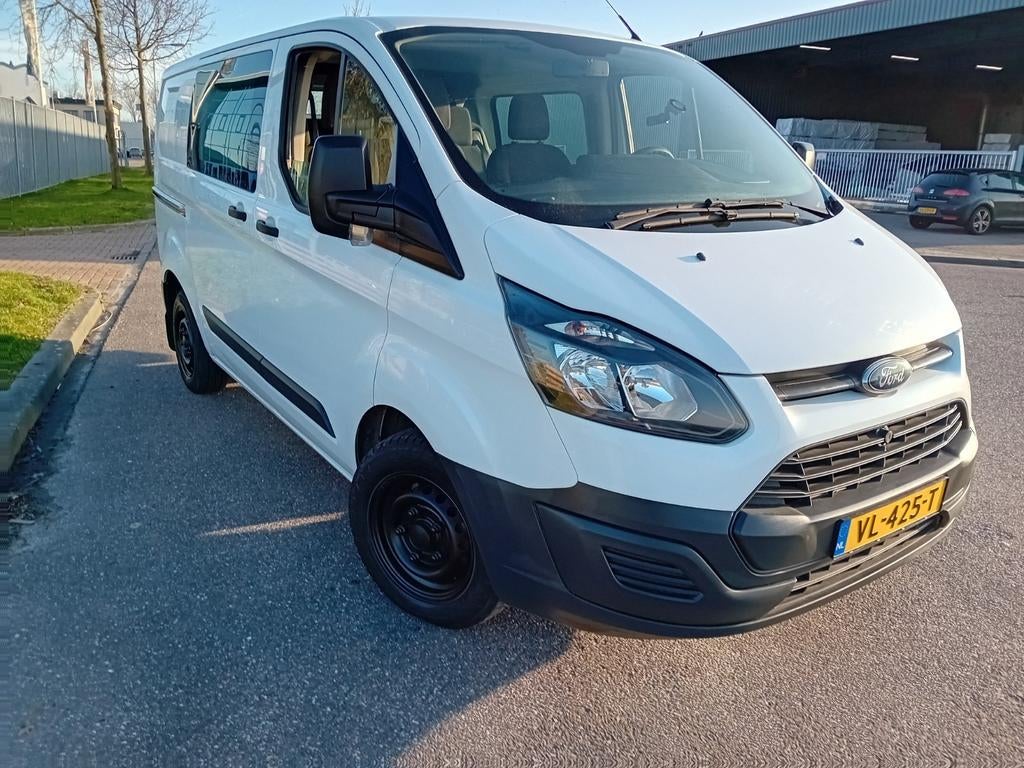 Ford Transit Custom 2.2 Tdci 74KW 2015 marge bus, Voorwielaandrijving, Euro 5, Zwart, 4 cilinders