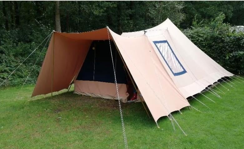 Vrijbuiter Stormvogel 6 katoenen familietent, Ophalen, Gebruikt, Tot en met 6