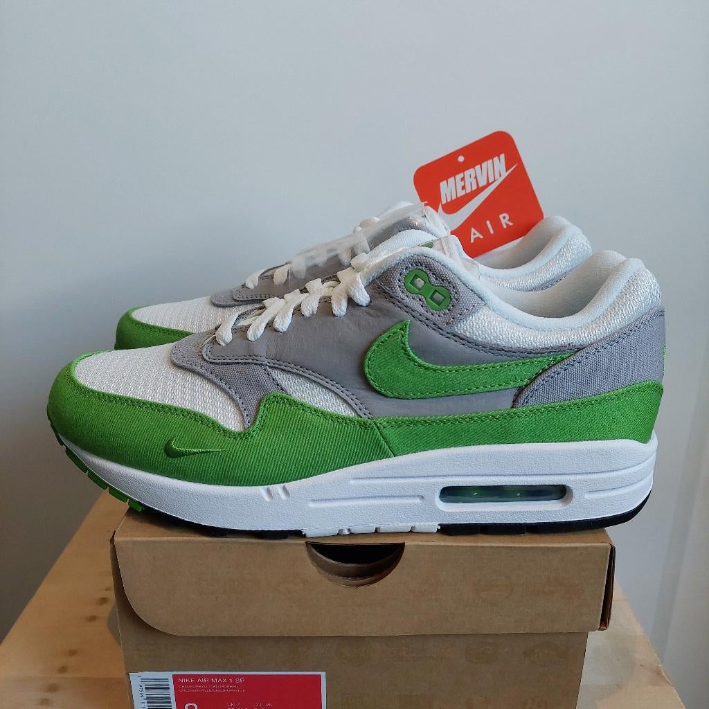 Nike Air Max 1 SP Patta Chlorophyll 2024 - size EUR 41, Kleding | Heren, Schoenen, Nieuw, Sneakers of Gympen, Overige kleuren