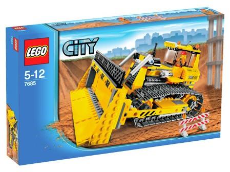 LEGO City 7685 - Dozer, Kinderen en Baby's, Speelgoed | Duplo en Lego, Gebruikt, Lego, Complete set, Ophalen of Verzenden